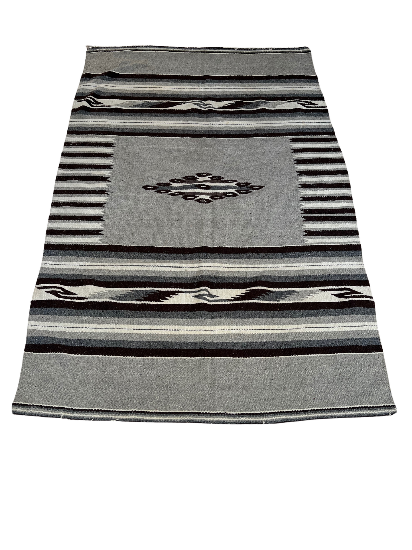 Vintage South American Style Kilim Rug