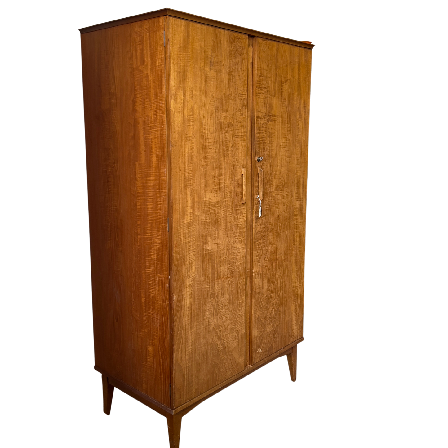 Mid Century AC Alfred Cox Walnut Wardrobe