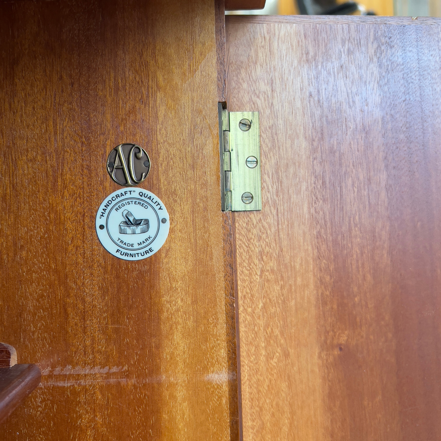 Mid Century AC Alfred Cox Walnut Wardrobe