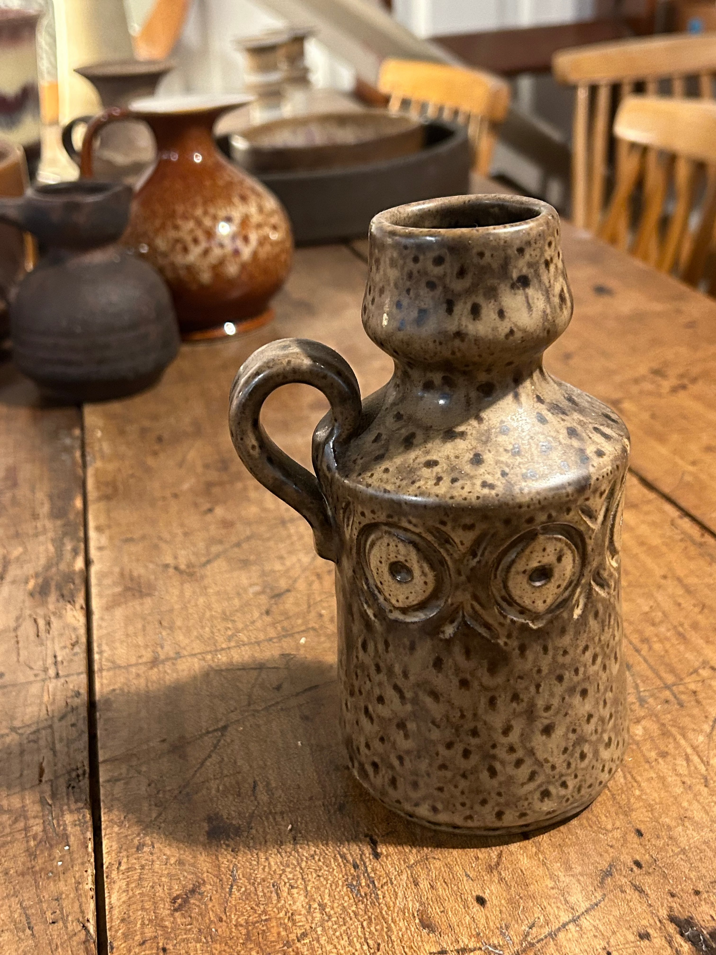 Danish Lion Moss Jug / Vase MCM