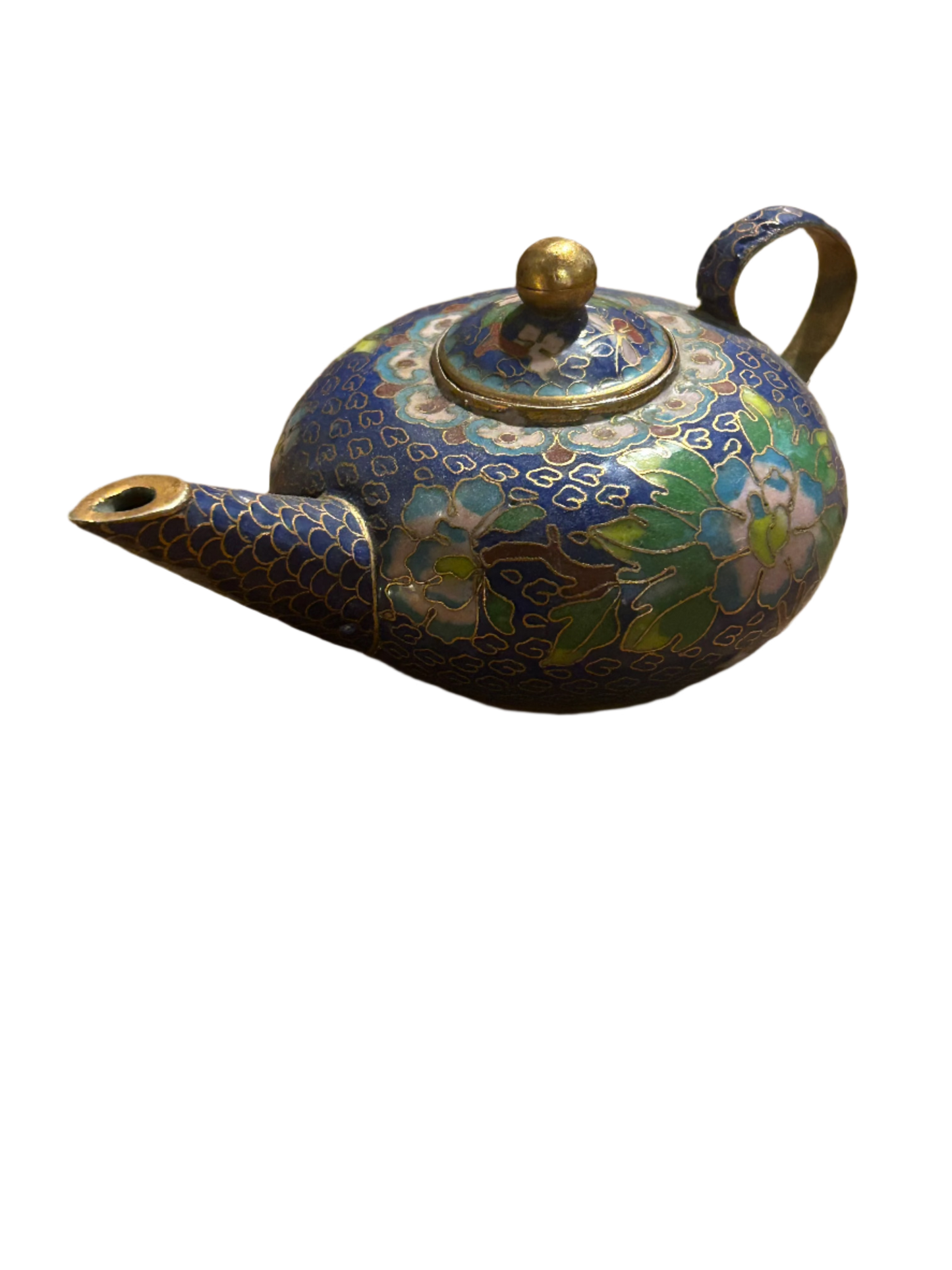 Cloisonné Tea Pot