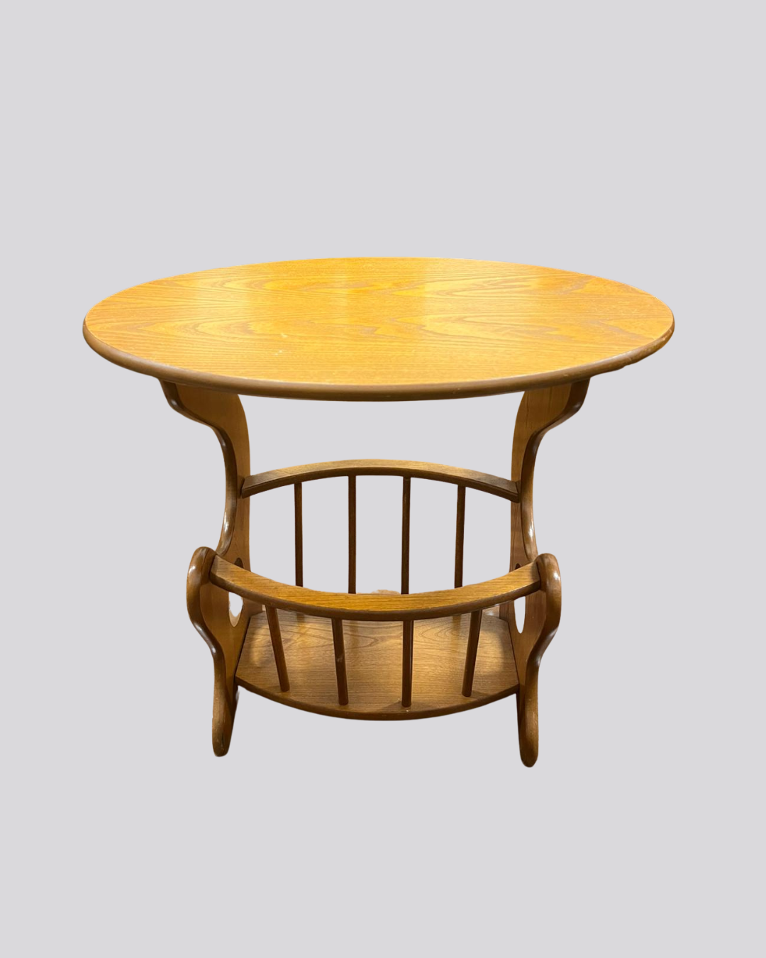 Teak Magazine Rack