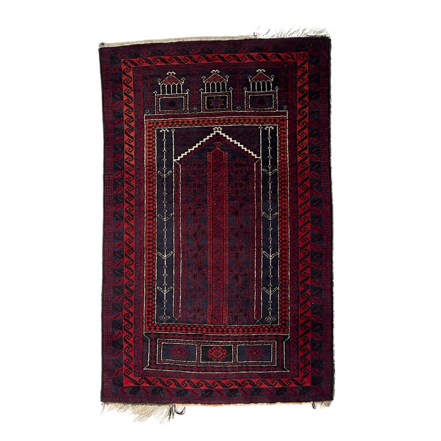 Afghani Balochi Prayer Rug