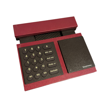 Bang & Olufsen Beocom 6000 - Iconic Danish Mid-Century Modern Telephone - Red