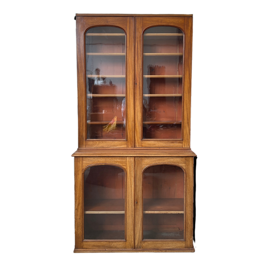 Victorian Antique Mahognay Display Cabinet