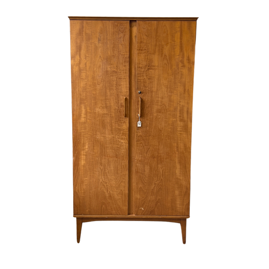 Mid Century AC Alfred Cox Walnut Wardrobe