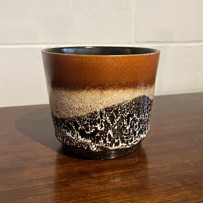 West German Pottery Planter - Mid-Century Modern