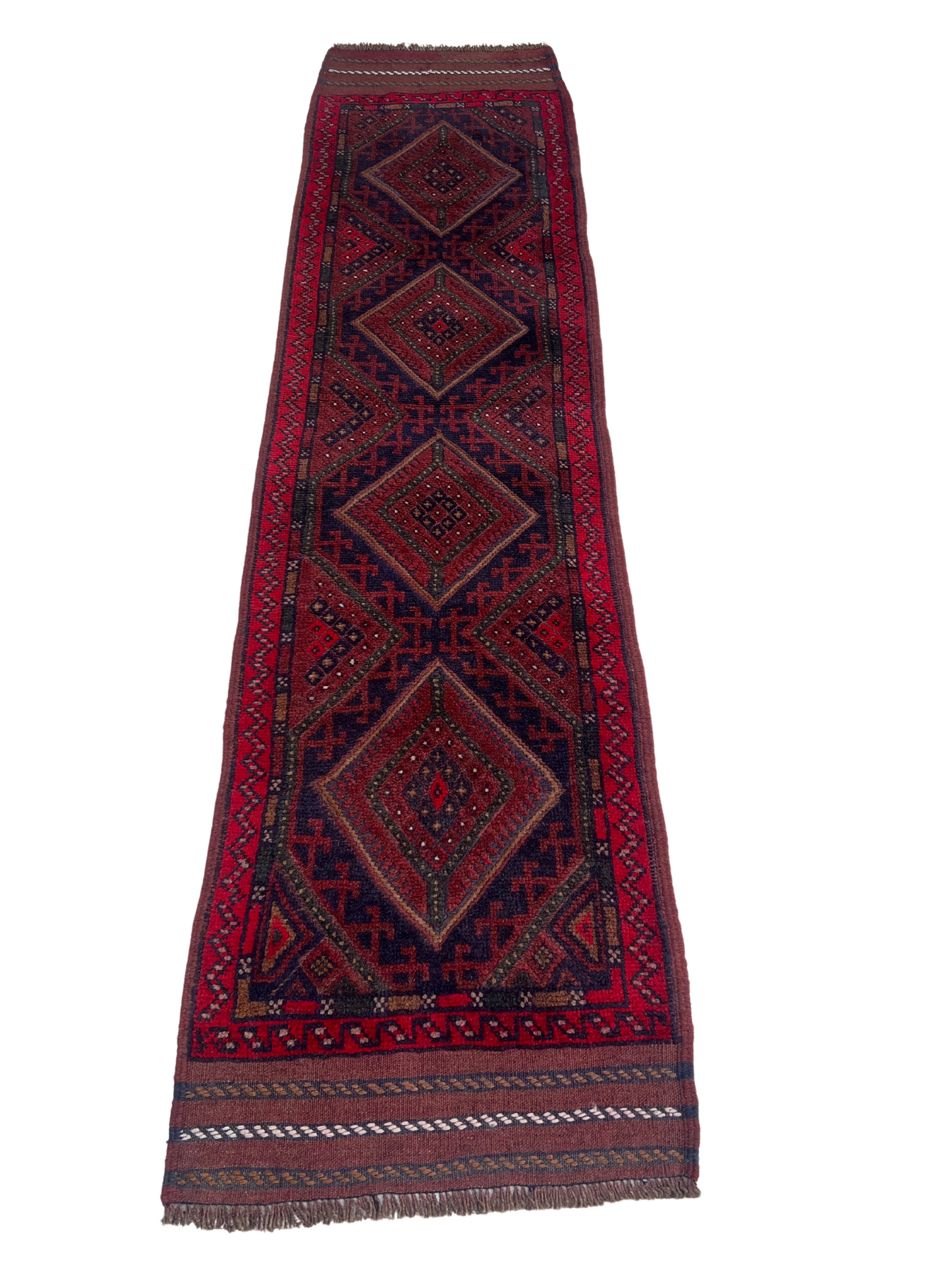 Vintage Mashwani Runner Rug