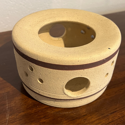 Danish Mid-Century KK Pottery Tea Light Holder