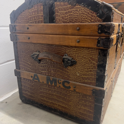 Antique Steamer Trunk