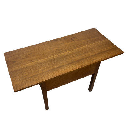 Versatile Wood Table with Hidden Storage