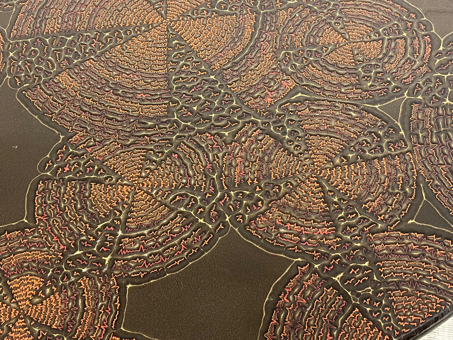Mid-Century Norwegian Round Coffee Table