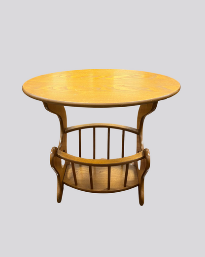 Teak Magazine Rack