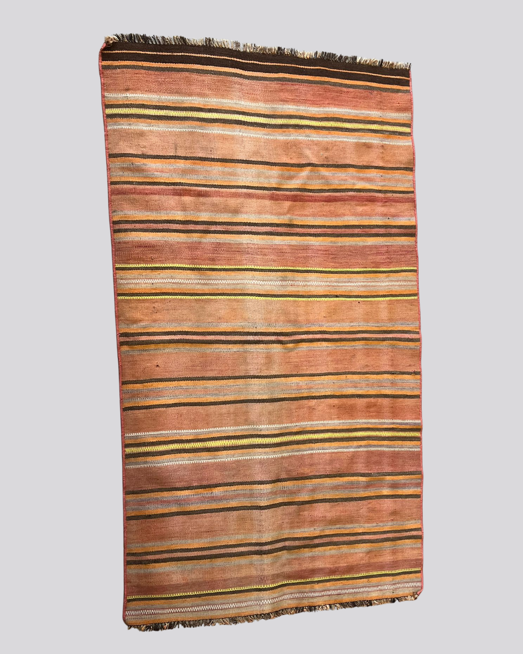 Striped Afgani Kilim Rug