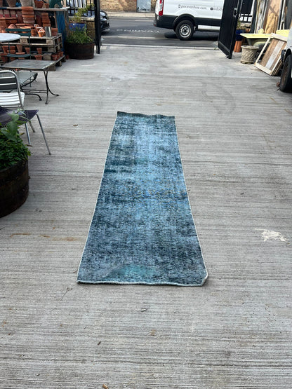 Indigo overdyed Oushack Runner