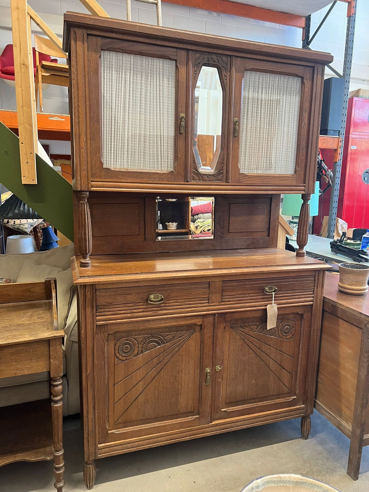 Pinewood Rustic French Dresser
