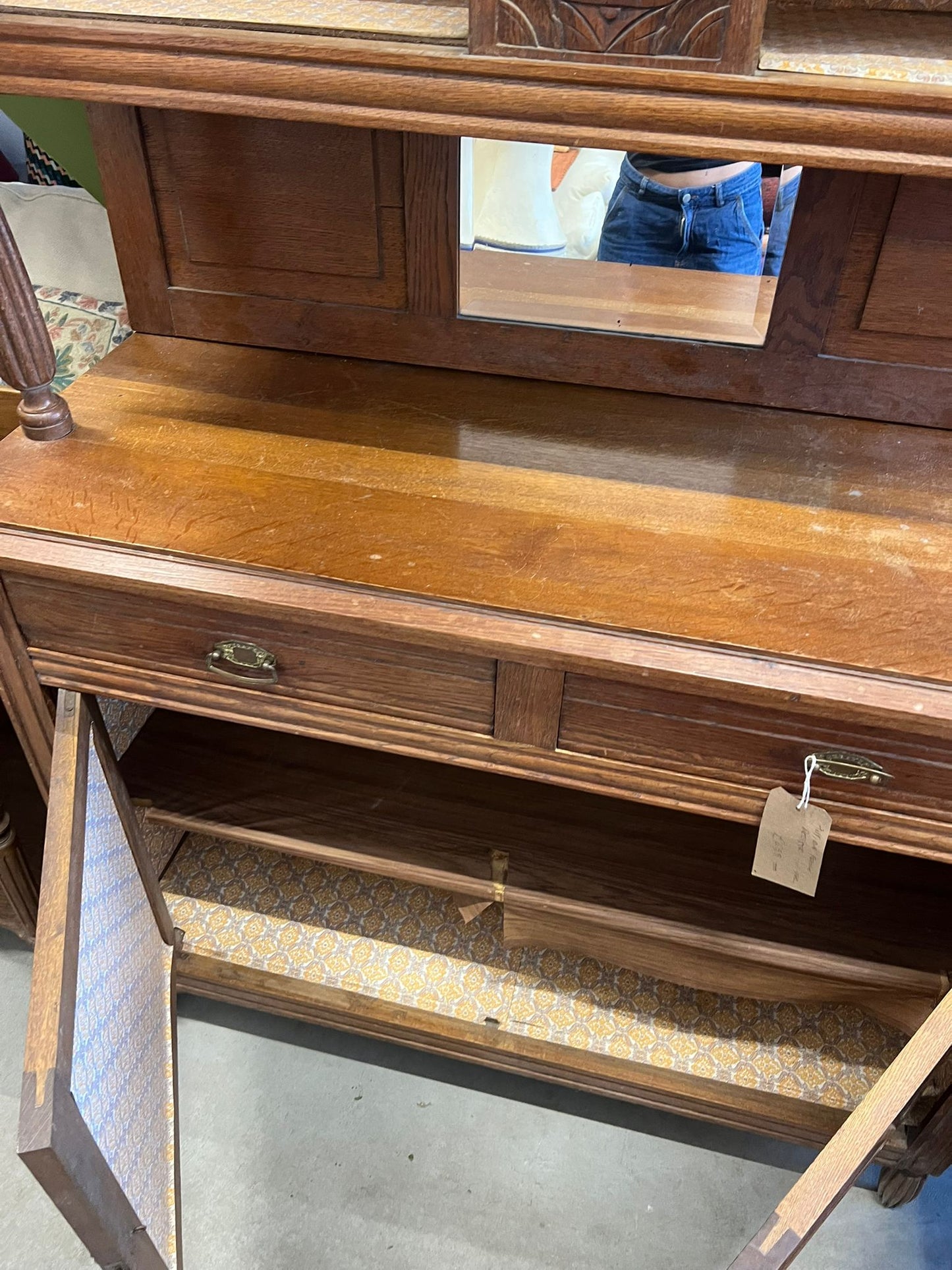 Pinewood Rustic French Dresser